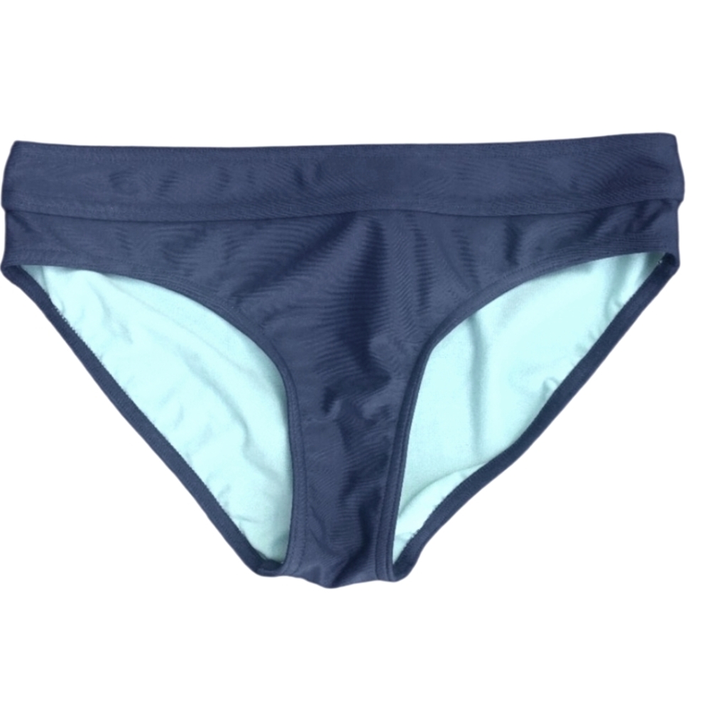 NWOT PrAna Bikini Bottoms Navy Blue Large